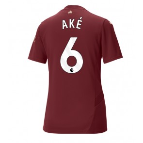 Manchester City Nathan Ake #6 Tredjetröja Dam 2024-25 Kortärmad